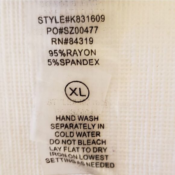 Strazzi NWT black/ bone stripped tunic length top - Picture 5 of 6